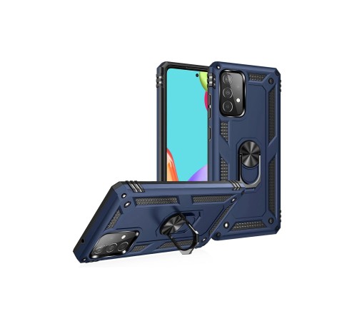 Samsung Galaxy A33 5G Kılıf Sofya Yüzüklü Silikon Kapak - Lacivert Samsung Galaxy A33 5G Kılıf Sofya Yüzüklü Silikon Kapak - Lacivert