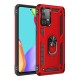 Samsung Galaxy A33 5G Kılıf Sofya Yüzüklü Silikon Kapak - Kırmızı