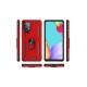 Samsung Galaxy A33 5G Kılıf Sofya Yüzüklü Silikon Kapak - Kırmızı