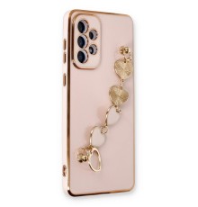 Samsung Galaxy A53 5G Kılıf Esila Silikon - Pudra