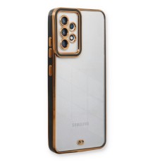 Samsung Galaxy A13 4G Kılıf Liva Lens Silikon - Siyah