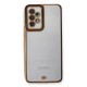 Samsung Galaxy A13 4G Kılıf Liva Lens Silikon - Siyah