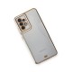 Samsung Galaxy A13 4G Kılıf Liva Lens Silikon - Beyaz
