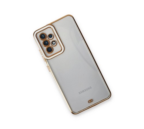 Samsung Galaxy A23 4G Kılıf Liva Lens Silikon - Beyaz