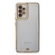 Samsung Galaxy A23 4G Kılıf Liva Lens Silikon - Beyaz