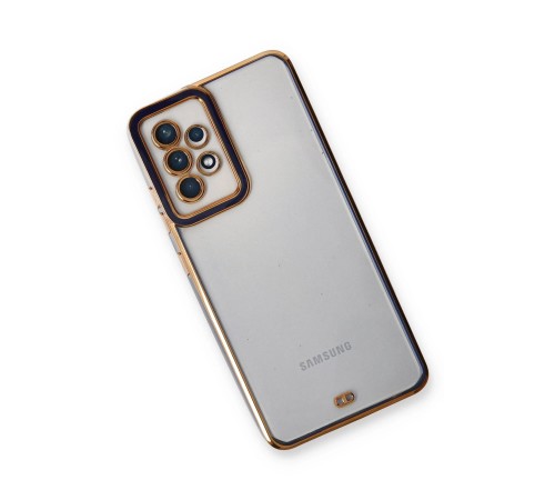 Samsung Galaxy A23 4G Kılıf Liva Lens Silikon - Mavi