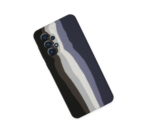 Samsung Galaxy A53 5G Kılıf Ebruli Lansman Silikon - Siyah-Lacivert Samsung Galaxy A53 5G Kılıf Ebruli Lansman Silikon - Siyah-Lacivert