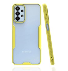 Samsung Galaxy A23 4G Kılıf Platin Silikon - Sarı