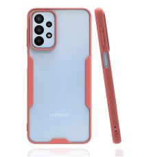 Samsung Galaxy A23 4G Kılıf Platin Silikon - Pembe