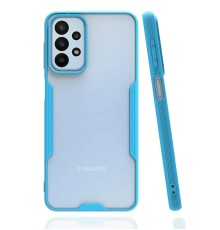 Samsung Galaxy A23 4G Kılıf Platin Silikon - Mavi