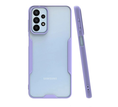 Samsung Galaxy A23 4G Kılıf Platin Silikon - Lila Samsung Galaxy A23 4G Kılıf Platin Silikon - Lila
