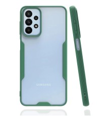 Samsung Galaxy A23 4G Kılıf Platin Silikon - Yeşil