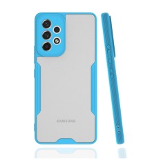 Samsung Galaxy A53 5G Kılıf Platin Silikon - Mavi