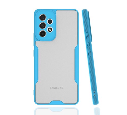 Samsung Galaxy A53 5G Kılıf Platin Silikon - Mavi Samsung Galaxy A53 5G Kılıf Platin Silikon - Mavi