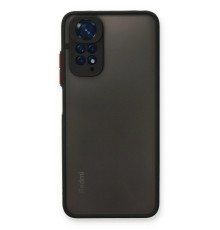Xiaomi Redmi Note 11 Kılıf Montreal Silikon Kapak - Siyah