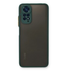 Xiaomi Redmi Note 11 Kılıf Montreal Silikon Kapak - Yeşil