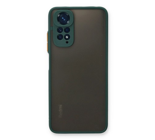 Xiaomi Redmi Note 11 Kılıf Montreal Silikon Kapak - Yeşil Xiaomi Redmi Note 11 Kılıf Montreal Silikon Kapak - Yeşil