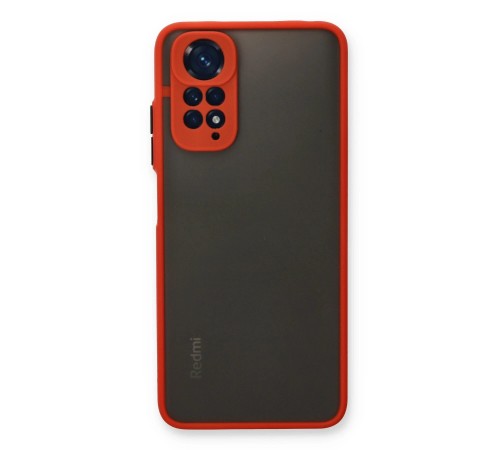 Xiaomi Redmi Note 11 Kılıf Montreal Silikon Kapak - Kırmızı Xiaomi Redmi Note 11 Kılıf Montreal Silikon Kapak - Kırmızı