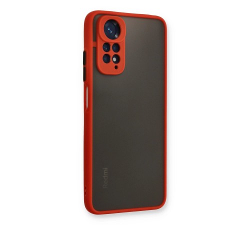 Xiaomi Redmi Note 11 Kılıf Montreal Silikon Kapak - Kırmızı Xiaomi Redmi Note 11 Kılıf Montreal Silikon Kapak - Kırmızı