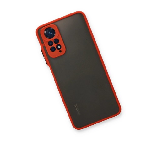 Xiaomi Redmi Note 11 Kılıf Montreal Silikon Kapak - Kırmızı Xiaomi Redmi Note 11 Kılıf Montreal Silikon Kapak - Kırmızı