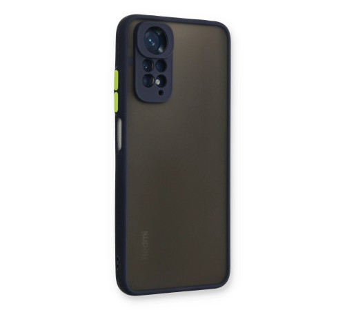 Xiaomi Redmi Note 11 Pro Kılıf Montreal Silikon Kapak - Lacivert Xiaomi Redmi Note 11 Pro Kılıf Montreal Silikon Kapak - Lacivert