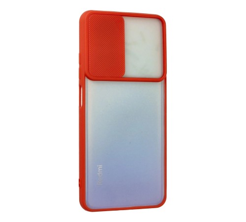 Xiaomi Redmi Note 11 Kılıf Palm Buzlu Kamera Sürgülü Silikon - Kırmızı Xiaomi Redmi Note 11 Kılıf Palm Buzlu Kamera Sürgülü Silikon - Kırmızı