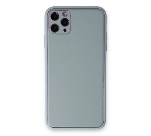 iPhone 11 Pro Max Kılıf Coco Deri Silikon Kapak - Turkuaz iPhone 11 Pro Max Kılıf Coco Deri Silikon Kapak - Turkuaz
