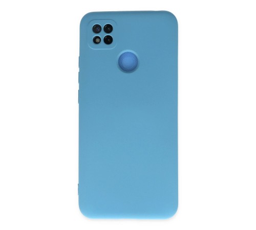 Xiaomi Redmi 9C Kılıf Nano içi Kadife Silikon - Mavi Xiaomi Redmi 9C Kılıf Nano içi Kadife Silikon - Mavi