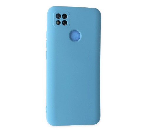 Xiaomi Redmi 9C Kılıf Nano içi Kadife Silikon - Mavi Xiaomi Redmi 9C Kılıf Nano içi Kadife Silikon - Mavi