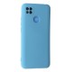 Xiaomi Redmi 9C Kılıf Nano içi Kadife Silikon - Mavi