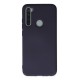 Xiaomi Redmi Note 8 Kılıf Nano içi Kadife Silikon - Lacivert