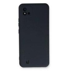 Realme C11 2021 Kılıf Nano içi Kadife Silikon - Lacivert