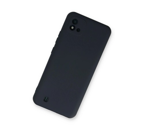 Realme C11 2021 Kılıf Nano içi Kadife Silikon - Lacivert Realme C11 2021 Kılıf Nano içi Kadife Silikon - Lacivert