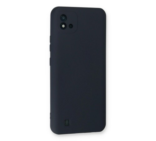 Realme C11 2021 Kılıf Nano içi Kadife Silikon - Lacivert Realme C11 2021 Kılıf Nano içi Kadife Silikon - Lacivert
