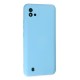 Realme C11 2021 Kılıf Nano içi Kadife Silikon - Mavi