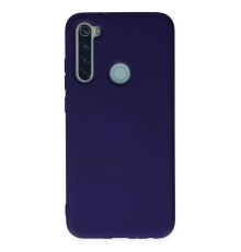 Xiaomi Redmi Note 8 Kılıf Nano içi Kadife Silikon - Mor