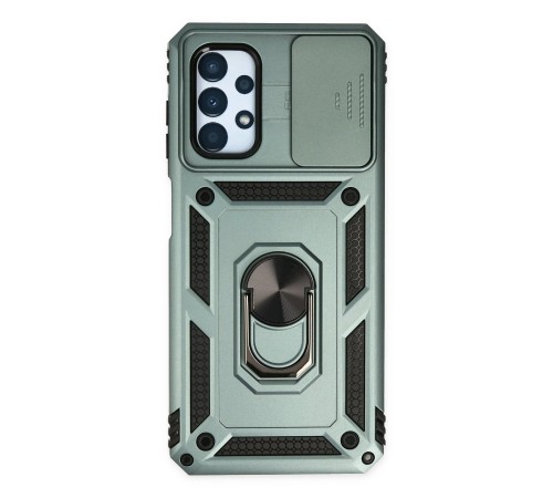 Samsung Galaxy A23 4G Kılıf Pars Lens Yüzüklü Silikon - Yeşil Samsung Galaxy A23 4G Kılıf Pars Lens Yüzüklü Silikon - Yeşil