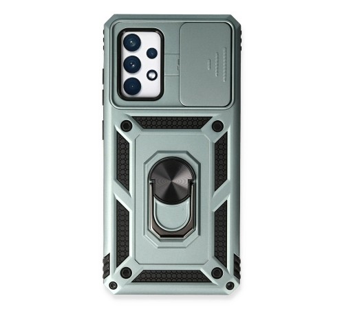 Samsung Galaxy A73 5G Kılıf Pars Lens Yüzüklü Silikon - Yeşil Samsung Galaxy A73 5G Kılıf Pars Lens Yüzüklü Silikon - Yeşil