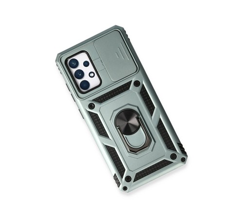 Samsung Galaxy A73 5G Kılıf Pars Lens Yüzüklü Silikon - Yeşil Samsung Galaxy A73 5G Kılıf Pars Lens Yüzüklü Silikon - Yeşil