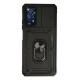 Xiaomi Redmi Note 11 Pro Kılıf Pars Lens Yüzüklü Silikon - Siyah