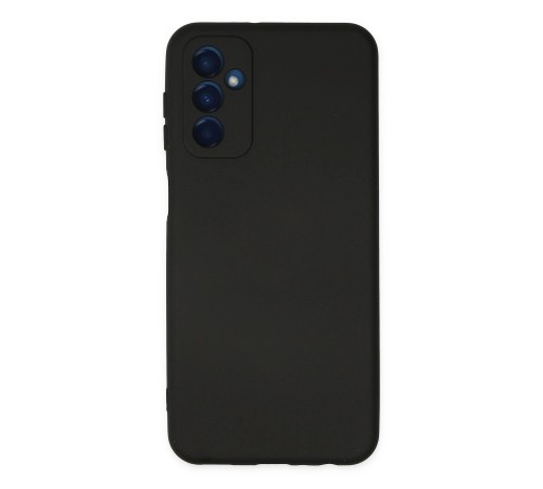 Samsung Galaxy M23 Kılıf Nano içi Kadife Silikon - Siyah