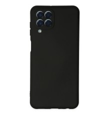 Samsung Galaxy M33 Kılıf Nano içi Kadife Silikon - Siyah