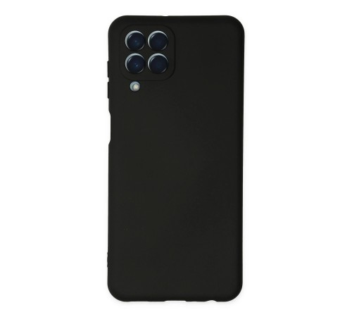 Samsung Galaxy M33 Kılıf Nano içi Kadife Silikon - Siyah