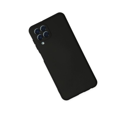 Samsung Galaxy M33 Kılıf Nano içi Kadife Silikon - Siyah