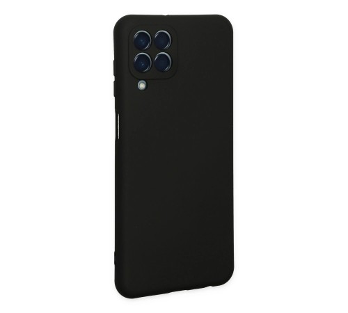 Samsung Galaxy M33 Kılıf Nano içi Kadife Silikon - Siyah