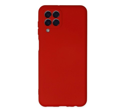 Samsung Galaxy M33 Kılıf Nano içi Kadife Silikon - Kırmızı Samsung Galaxy M33 Kılıf Nano içi Kadife Silikon - Kırmızı