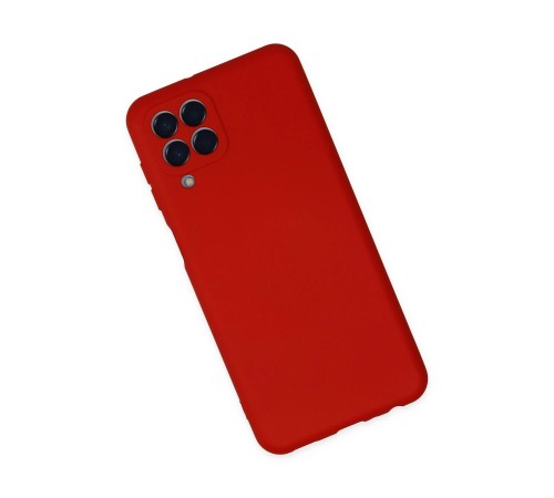 Samsung Galaxy M33 Kılıf Nano içi Kadife Silikon - Kırmızı Samsung Galaxy M33 Kılıf Nano içi Kadife Silikon - Kırmızı