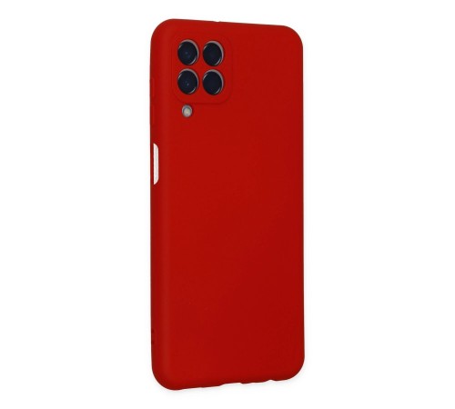 Samsung Galaxy M33 Kılıf Nano içi Kadife Silikon - Kırmızı Samsung Galaxy M33 Kılıf Nano içi Kadife Silikon - Kırmızı