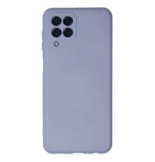 Samsung Galaxy M33 Kılıf Nano içi Kadife Silikon - Lila