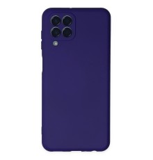 Samsung Galaxy M33 Kılıf Nano içi Kadife Silikon - Mor